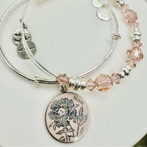 Alex & Ani Mom Color Infusion Bracelet Set